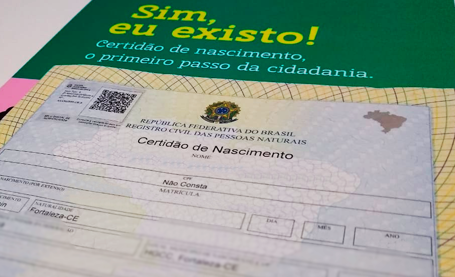 Certidão de nascimento